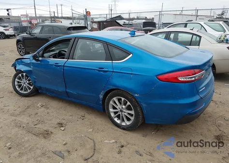 2020 Ford Fusion Se из США, поврежденный, VIN 3FA6P0HD0LR140007